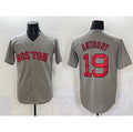 Boston Red Sox #19 Roman Anthony Gray CONTON Cool Base Stitched Jersey