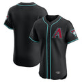 Arizona Diamondbacks Black CONTON Limited Limited Elite Home Game Blank Player Stitched Jerseys