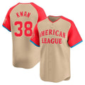 Cleveland Guardians #38 Steven Kwan Player Cream CONTON American League All-Star Limited Home Stitched Jerseys