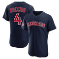Cleveland Guardians #4 Brayan Rocchio Player Navy CONTON Limited Elite Home Stitched Jerseys