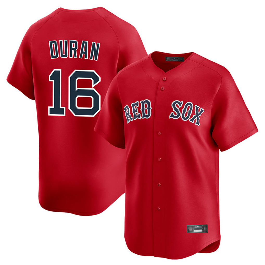 Boston Red Sox #16 Jarren Duran Player Red CONTON Limited Home Game Stitched Jerseys1