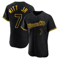 Kansas City Royals #7 Bobby Witt Jr. Player Black CONTON Snake Skin City Limited Elite Stitched Jerseys