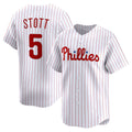 Philadelphia Phillies #5 Bryson Stott White CONTON Home Limited Player Jersey