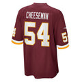 W.Football Team #54 Camaron Cheeseman Burgundy CONTON Game Jersey