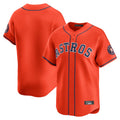 Houston Astros Blank Player Orange CONTON Home Limited  Stitched Jerseys