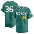 Boston Red Sox #36 Triston Casas Green CONTON 2025 City Connect Limited Stitched Jersey