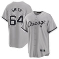 Chicago White Sox #64 Shane Smith Player Gray CONTON Home Game Stitched Jerseys