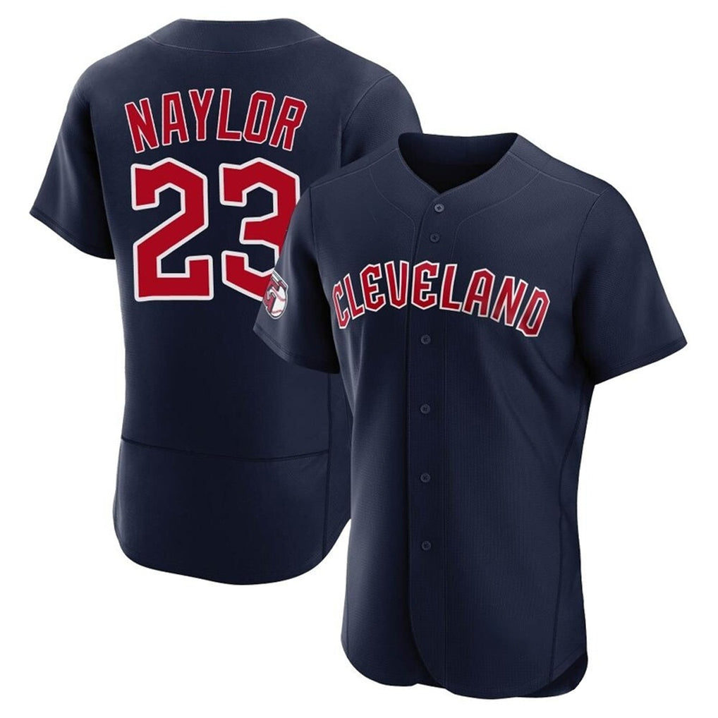 Cleveland Guardians #23 Bo Naylor Player Navy CONTON Limited Elite Home Stitched Jerseys