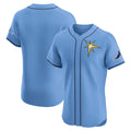 Tampa Bay Rays Light Blue CONTON Alternate Elite Jersey