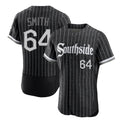 Chicago White Sox #64 Shane Smith Player Black CONTON City Connect Limited Elite Home Stitched Jerseys