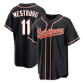 Baltimore Orioles #11 Jordan Westburg Player Black CONTON Out Home Game Stitched Jerseys