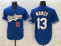 Los Angeles Dodgers #13 Max Muncy Royal CONTON 2026 Alternate Gold Collection Stadium Stitched Jersey