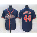 Houston Astros #44 Yordan Alvarez Navy CONTON Cool Base Stitched Jersey