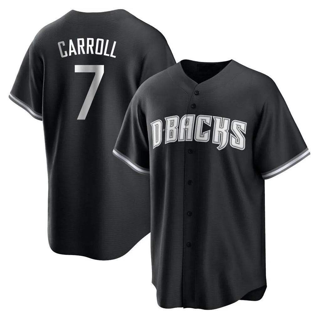 Arizona Diamondbacks #7 Corbin Carroll Player Black CONTON Game Home Stitched Jerseys