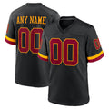 Custom W.Commanders Black CONTON Hail Raiser Alternate Game Jersey