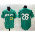 Boston Red Sox #28 Kristian Campbell Green CONTON 2025 City Connect Limited Stitched Jersey