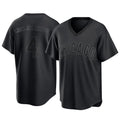 Chicago Cubs #4 Pete Crow-Armstrong Player Black CONTON T-shirt Home Game Stitched Jerseys