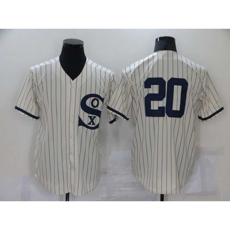 Chicago White Sox #20 Danny Mendick 2021 Cream CONTON Field of Dreams Cool Base Stitched Jersey