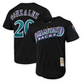 Arizona Diamondbacks #20 Luis Gonzalez Player Black CONTON Mitchell & Ness Throwback Cooperstown Collection Mesh Limited Stitched Jerseys