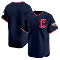 Cleveland Guardians Blank Navy CONTON 2025 Alternate Limited Stitched Jersey