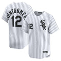 Chicago White Sox #12 Colson Montgomery Player White CONTON Stripe Limited Home Stitched Jerseys