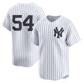 New York Yankees #54 Max Fried White CONTON Home Limited Player Jersey