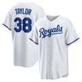 Kansas City Royals #38 Josh Taylor White CONTON Home Replica Player Jersey