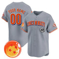 Custom Cincinnati Reds x Dragon Ball Gray CONTON Vapor Premier Limited Jersey - All Stitched