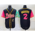San Diego Padres #2 Xander Bogaerts Number Black CONTON NEW 2023 City Connect Cool Base Stitched Jersey
