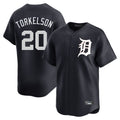 Detroit Tigers #20 Spencer Torkelson Player Navy CONTON Home Limited Game Stitched Jerseys