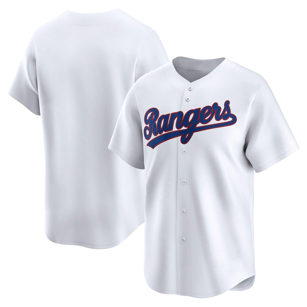 Texas Rangers White CONTON Throwback Cooperstown Collection Limited Jersey