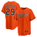 Baltimore Orioles #29 Samuel Basallo Player Orange CONTON Home Game Stitched Jerseys