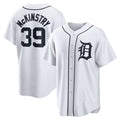 Detroit Tigers #39 Zach McKinstry White CONTON Home Replica Jersey