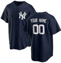 Custom New York Yankees Navy CONTON Stitched Jersey