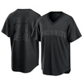 Cincinnati Reds #29 TJ Friedl Player Black CONTON T-shirt Game Home Stitched Jerseys