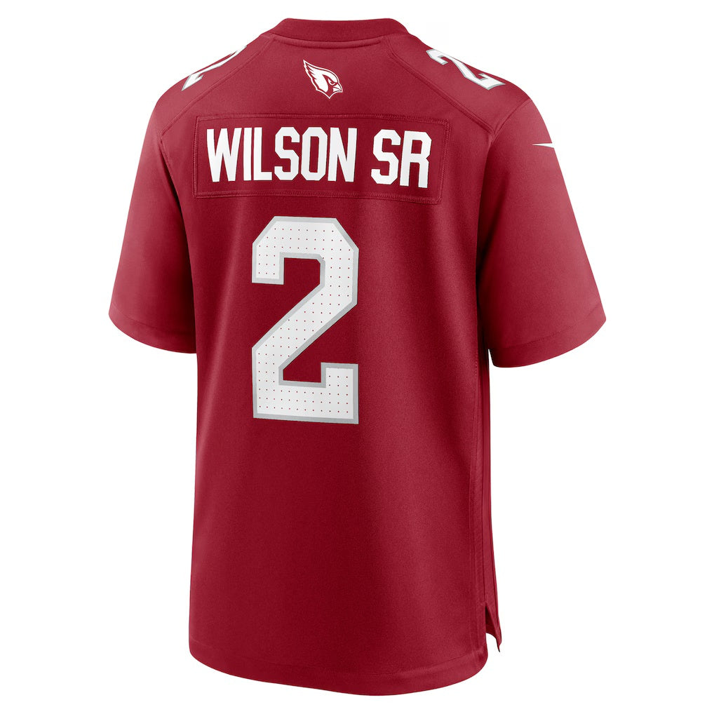 A.Cardinals #2 Mack Wilson Sr. Cardinal CONTON Team Game Jersey