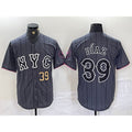New York Mets #39 Edwin Diaz Gray CONTON 2024 City Connect Cool Base Jersey 3