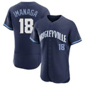 Chicago Cubs #18 Shota Imanaga Player Navy CONTON City Connect Limited Elite Home Stitched Jerseys