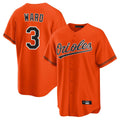 Baltimore Orioles #3 Taylor Ward Player Orange CONTON Home Game Stitched Jerseys