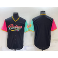 San Diego Padres Blank Black CONTON 2022 City Connect Cool Base Stitched Jersey
