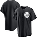 Chicago Cubs Blank Black CONTON Lights Out Limited Stitched Jersey