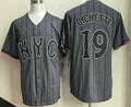 New York Mets #19 Bo Bichette Gray CONTON City Connect Limited Jersey