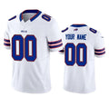 Custom B.Bills Active Player White CONTON 2023 F.U.S.E. Vapor Untouchable Limited Stitched Jersey
