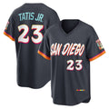 San Diego Padres #23 Fernando Tatis Jr. Obsidian CONTON 2026 City Connect Stadium Jersey