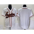 Baltimore Orioles White CONTON Cool Base Stitched Jersey