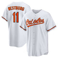 Baltimore Orioles #11 Jordan Westburg White CONTON Home Replica Jersey
