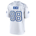 B.Bills #88 Dawson Knox White CONTON 2025 Rivalries Collection Game Jersey