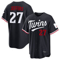 Minnesota Twins #27 Ryan Jeffers Player Navy CONTONHome Game Stitched Jerseys