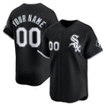 Custom Chicago White Sox Black CONTON Alternate Limited Jersey