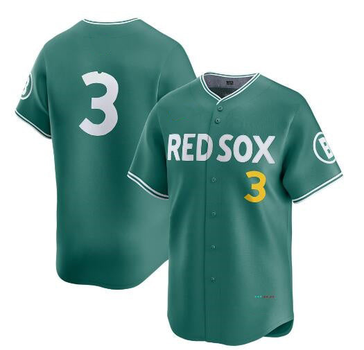 Boston Red Sox #3 Ceddanne Rafaela Green CONTON 2025 City Connect Limited Stitched Jersey